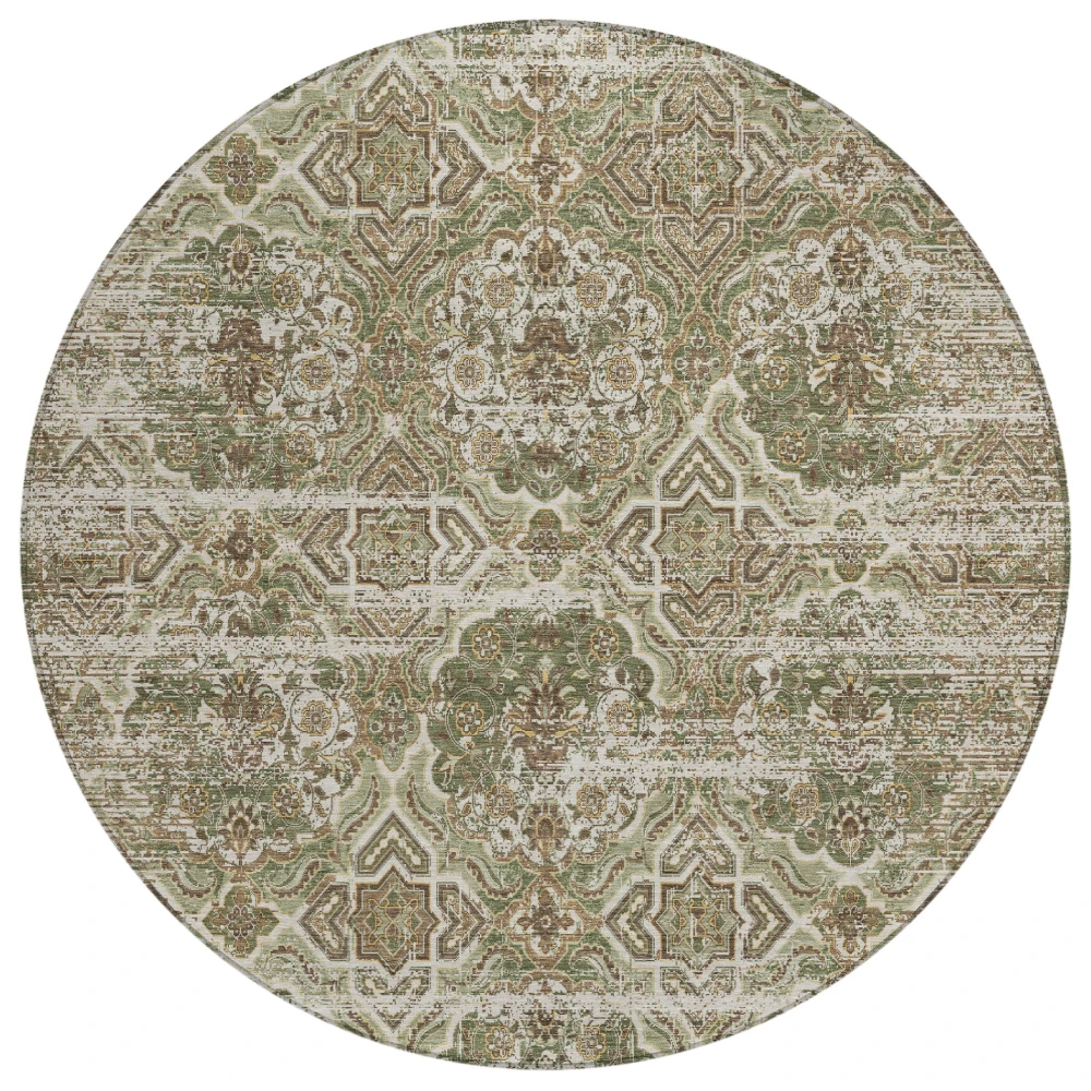 Chantille ACN2706 Olive 8' x 8' Rug
