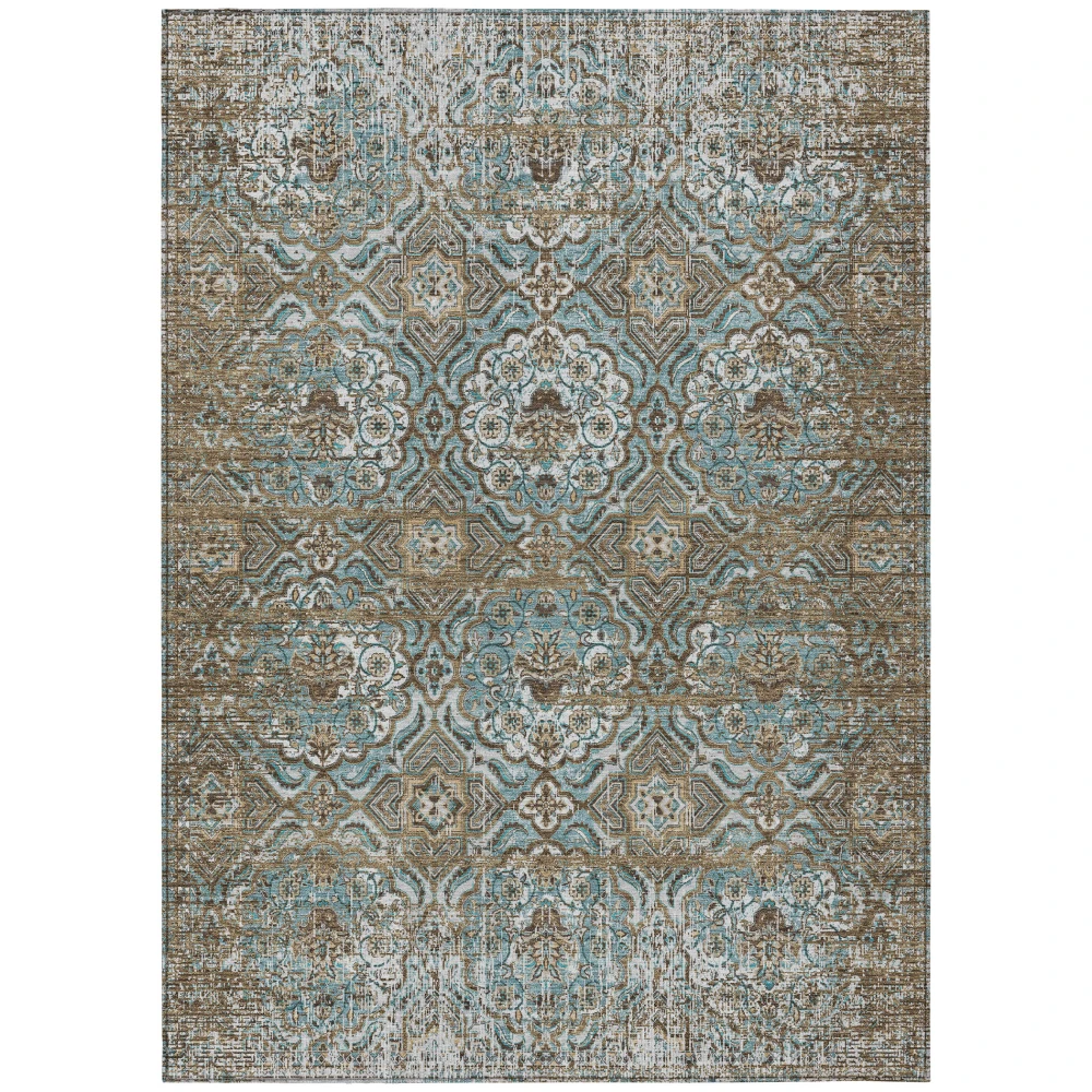 Chantille ACN2706 Teal 3' x 5' Rug