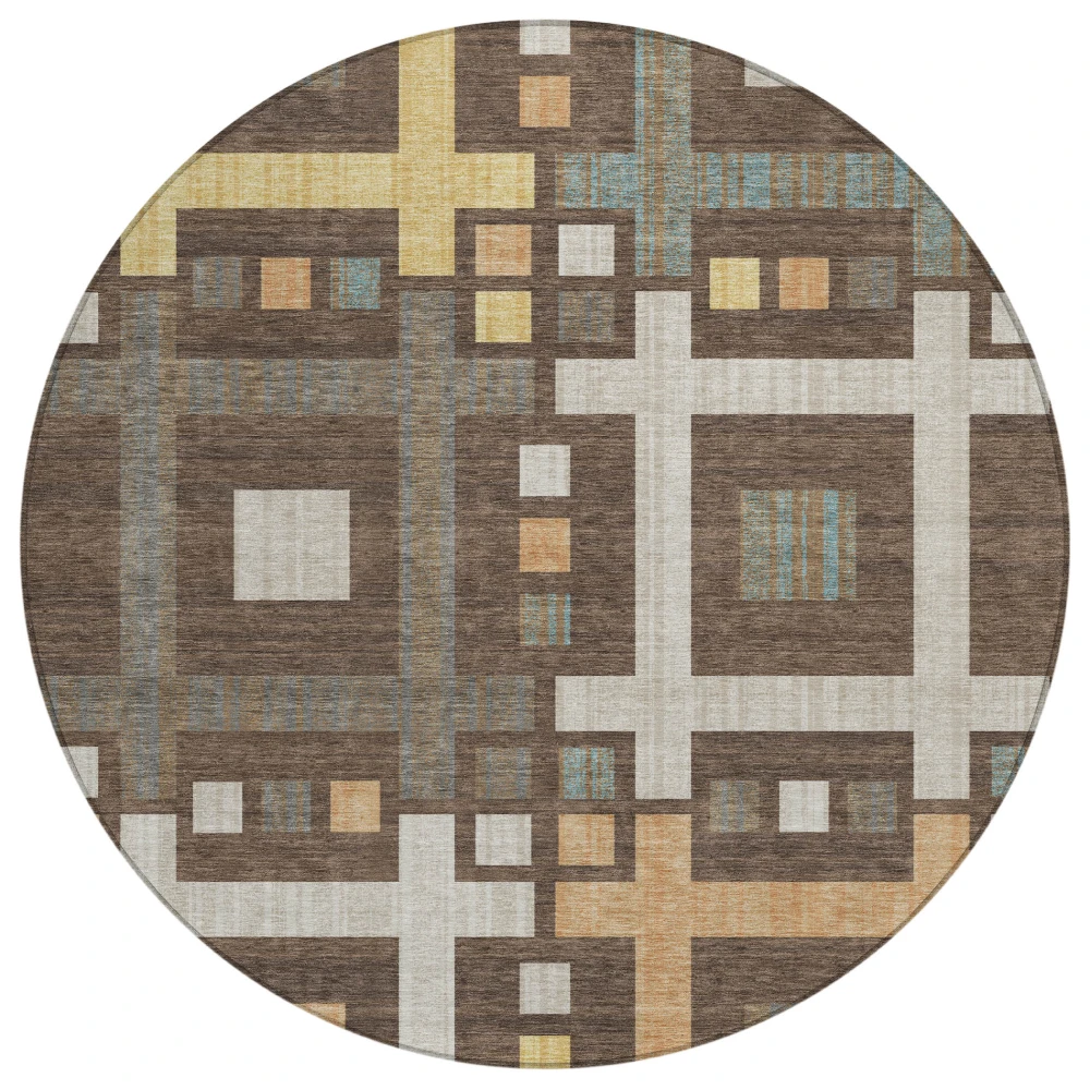 Chantille ACN2708 Chocolate 8' x 8' Rug