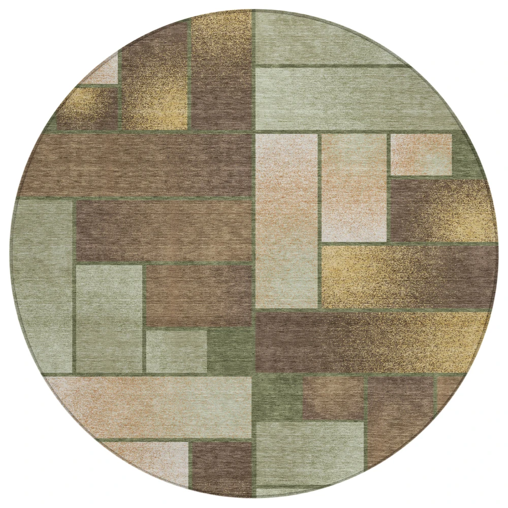 Chantille ACN2709 Olive 8' x 8' Rug