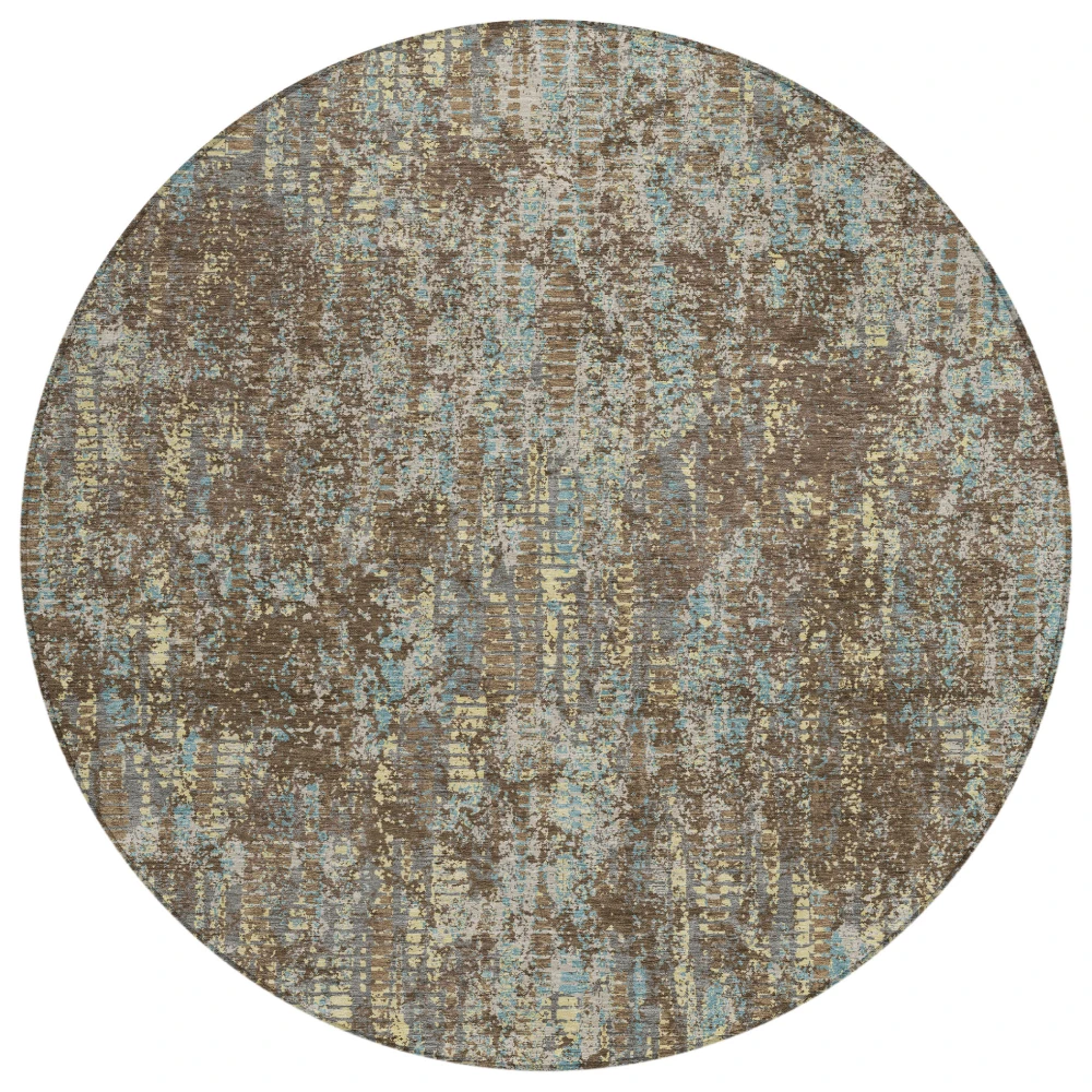 Chantille ACN2710 Brown 8' x 8' Rug