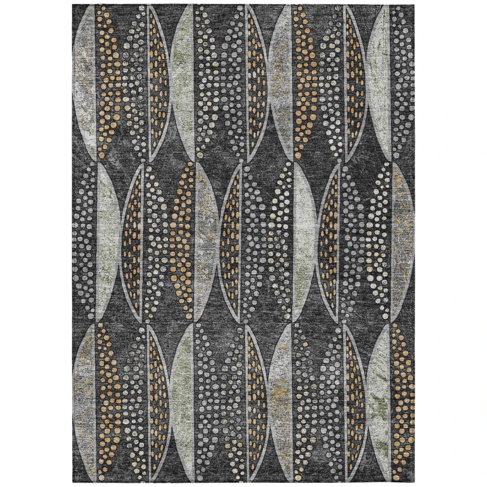 Chantille ACN2711 Black 5' x 7'6
