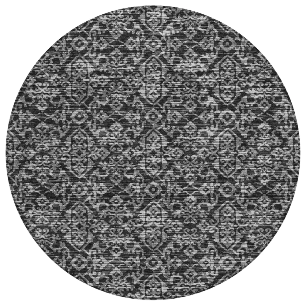 Chantille ACN2712 Black 8' x 8' Rug