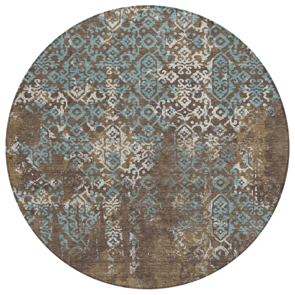 Chantille ACN2713 Brown 8' x 8' Rug