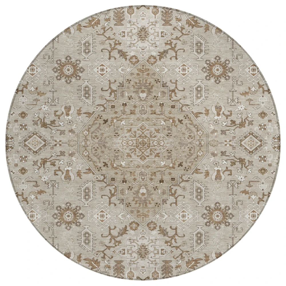 Chantille ACN2714 Beige 8' x 8' Rug