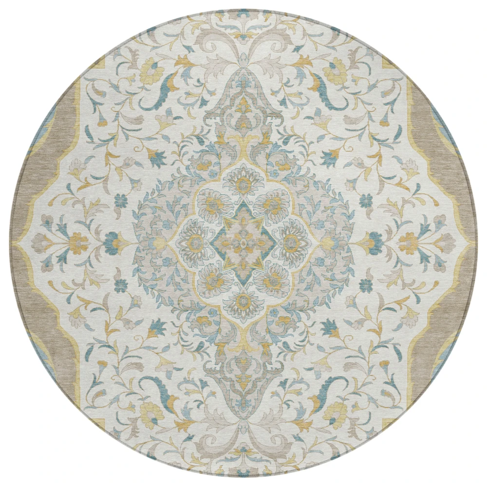 Chantille ACN2715 Ivory 8' x 8' Rug