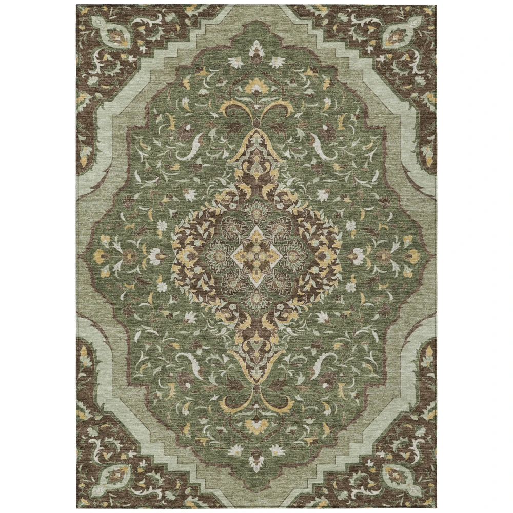 Chantille ACN2715 Olive 3' x 5' Rug