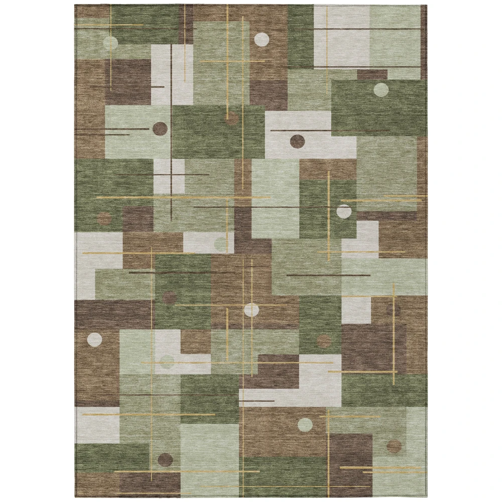 Chantille ACN2716 Olive 3' x 5' Rug