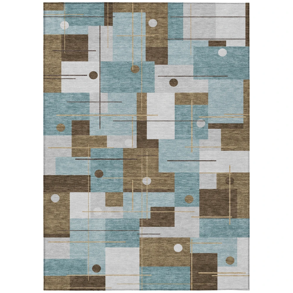 Chantille ACN2716 Teal 5' x 7'6