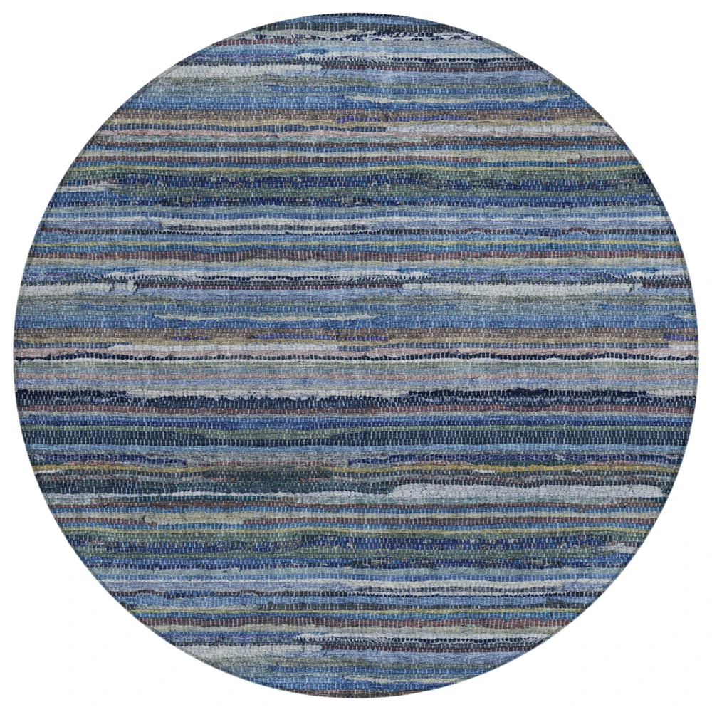 Chantille ACN2717 Blue 8' x 8' Rug