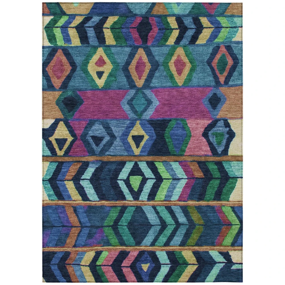 Chantille ACN2721 Navy 3' x 5' Rug