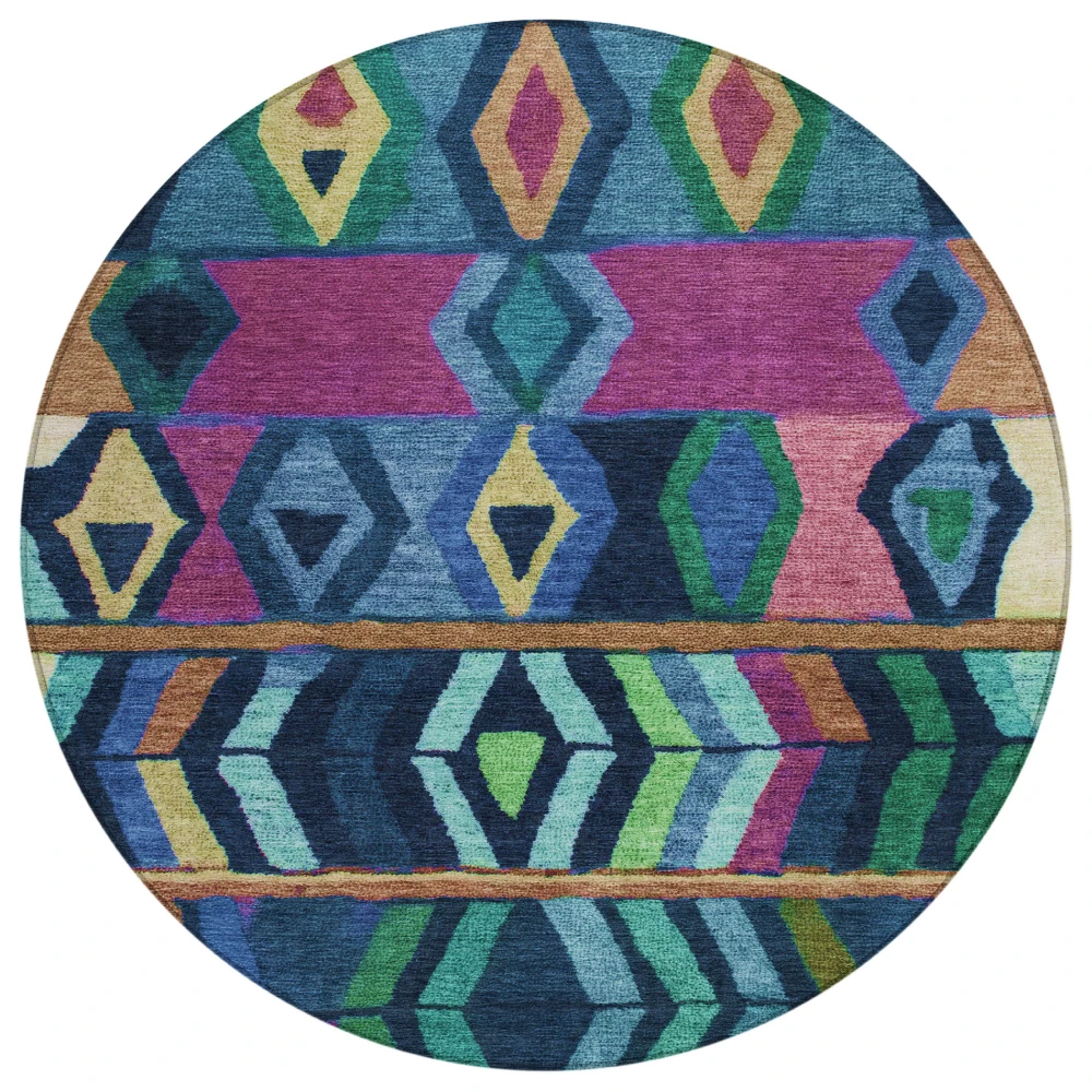 Chantille ACN2721 Navy 8' x 8' Rug