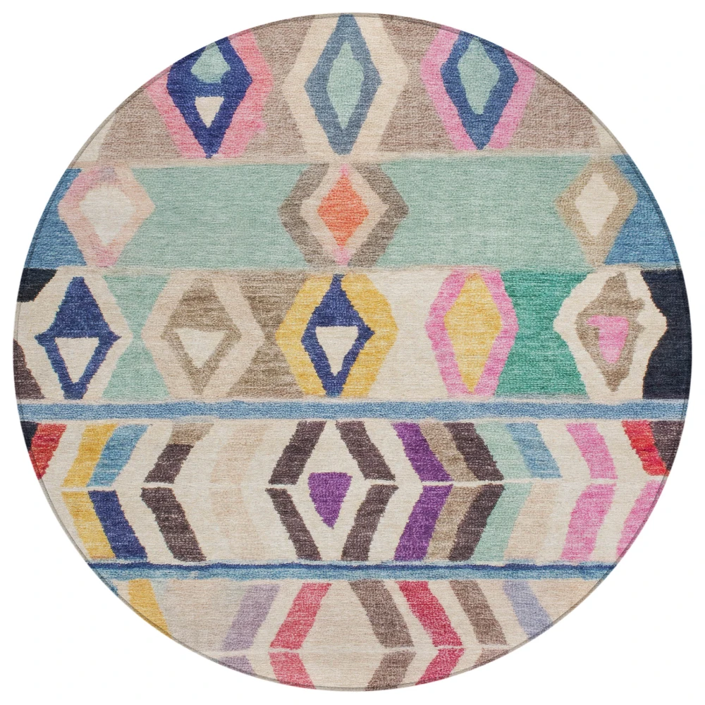 Chantille ACN2721 Pink 8' x 8' Rug