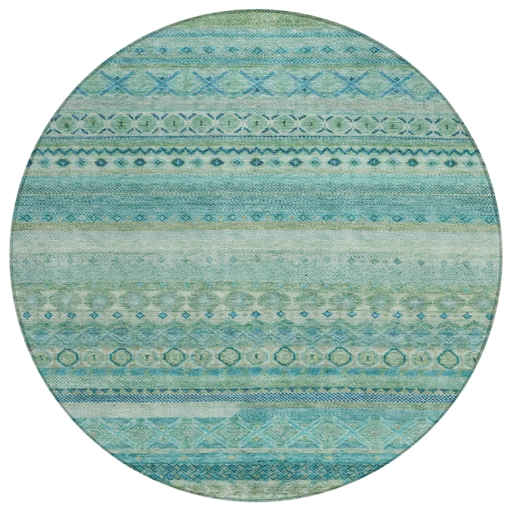 Chantille ACN2722 Teal 8' x 8' Rug