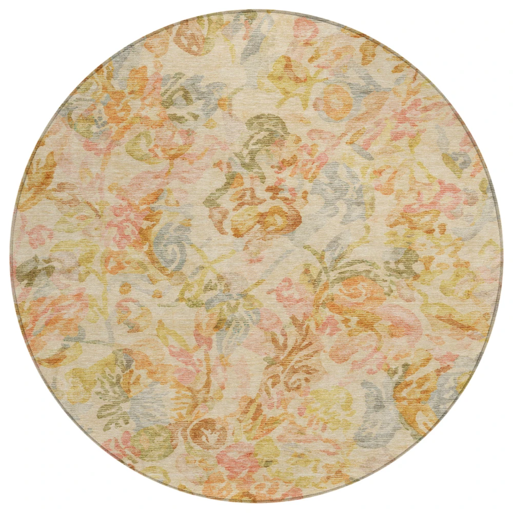 Chantille ACN2723 Peach 8' x 8' Rug