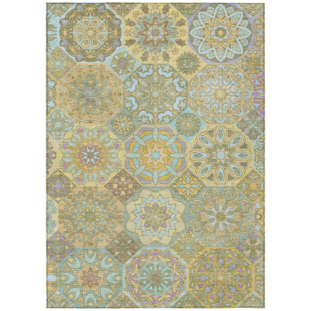 Chantille ACN2729 Gold 5' x 7'6