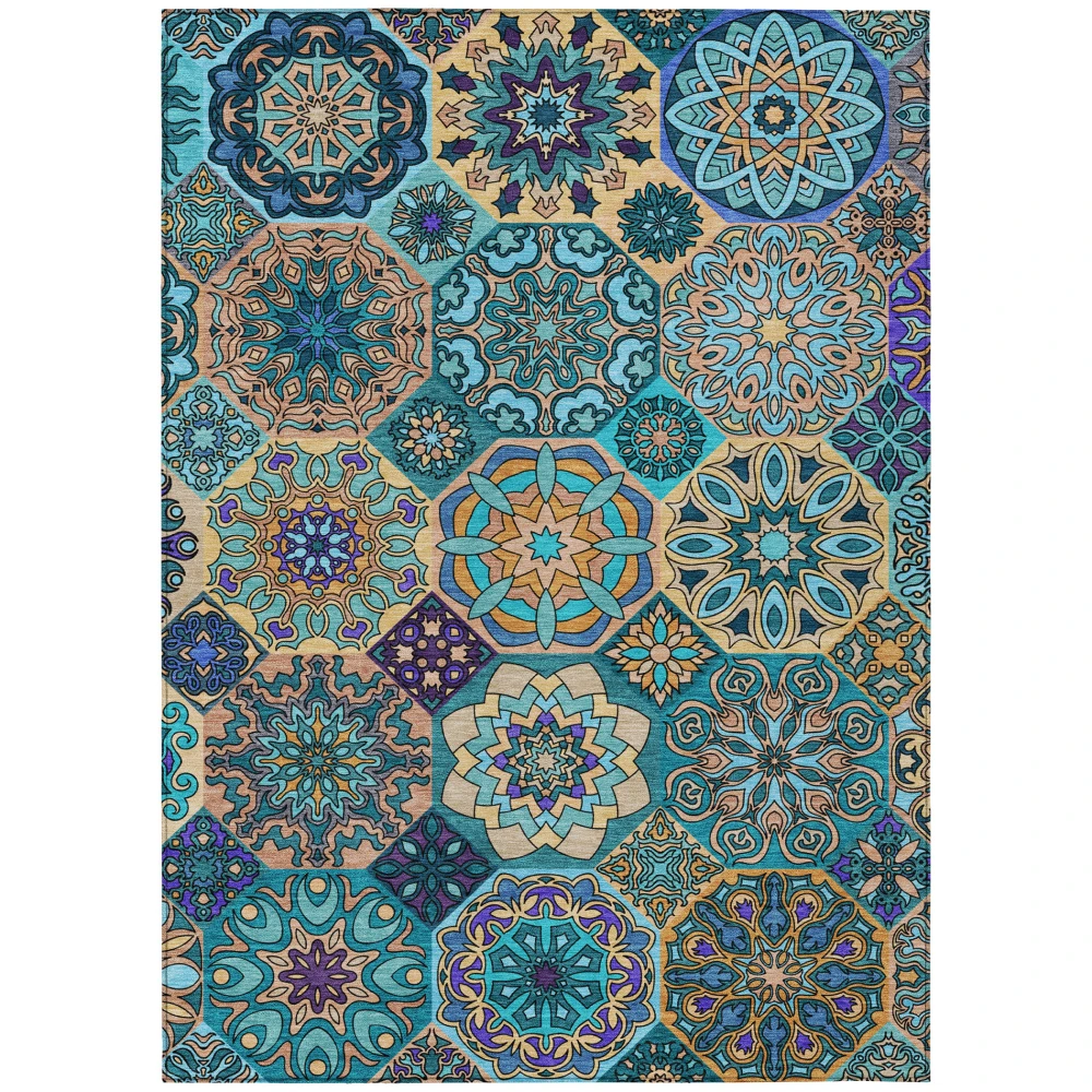 Chantille ACN2729 Teal 10' x 14' Rug