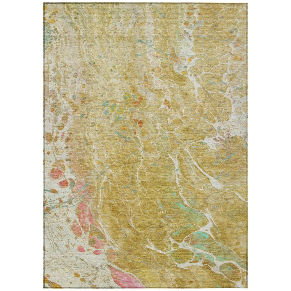 Chantille ACN2731 Gold 3' x 5' Rug