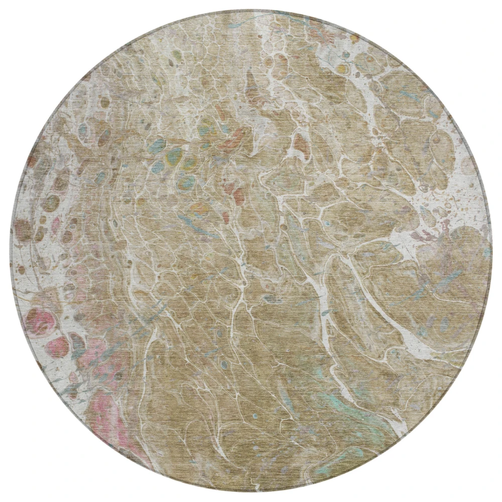 Chantille ACN2731 Khaki 8' x 8' Rug