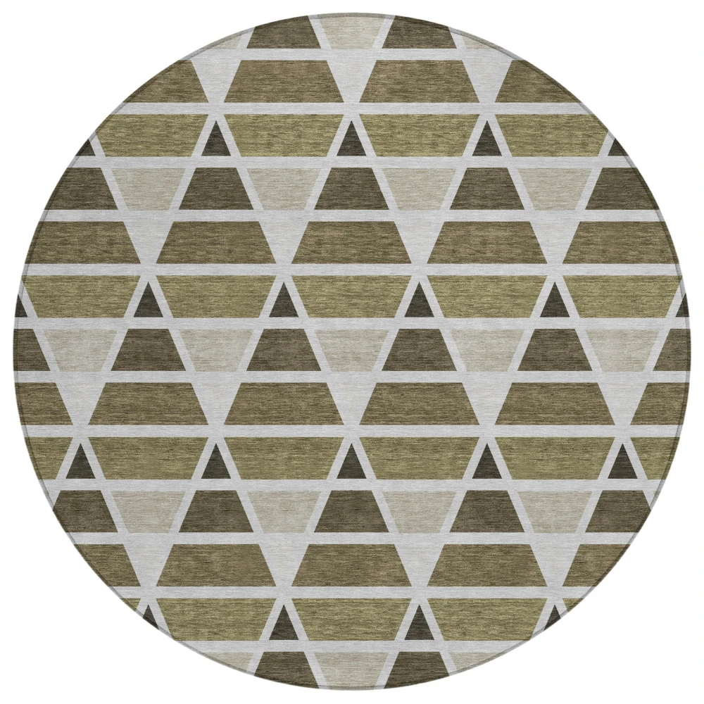 Chantille ACN2734 Brown 8' x 8' Rug