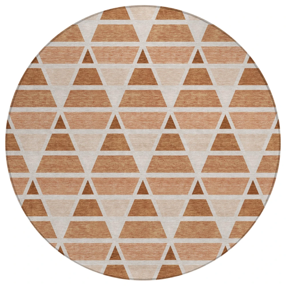 Chantille ACN2734 Terracotta 8' x 8' Rug