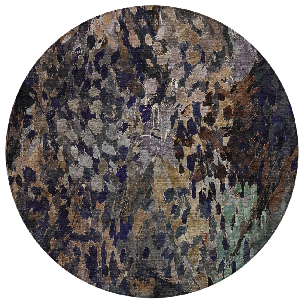 Chantille ACN2737 Brown 8' x 8' Rug