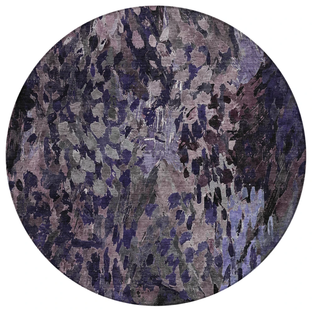 Chantille ACN2737 Eggplant 8' x 8' Rug