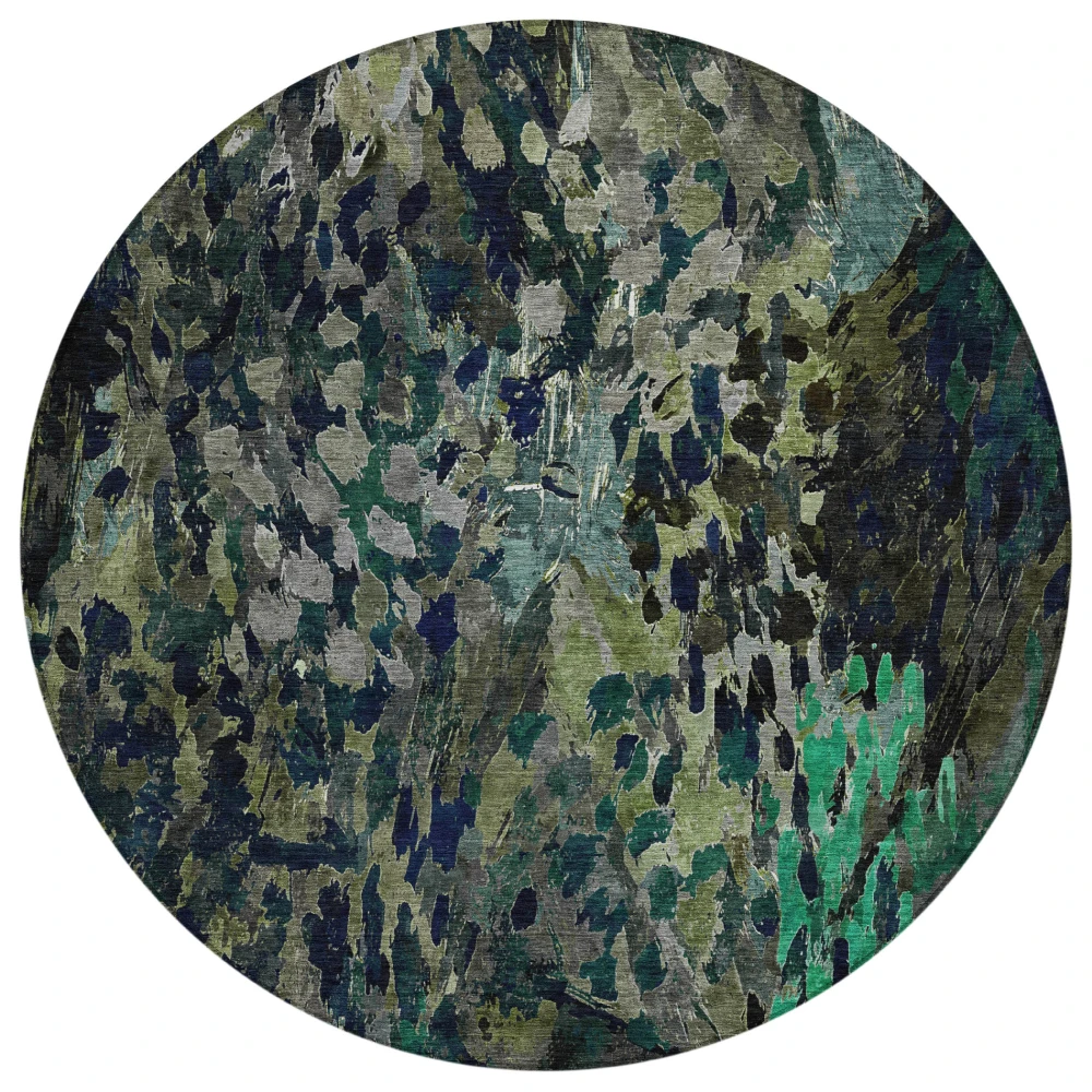 Chantille ACN2737 Olive 8' x 8' Rug