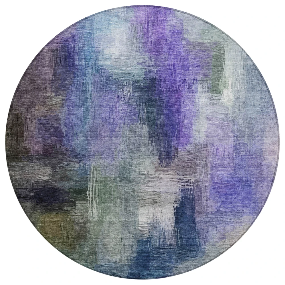 Chantille ACN2738 Purple 8' x 8' Rug