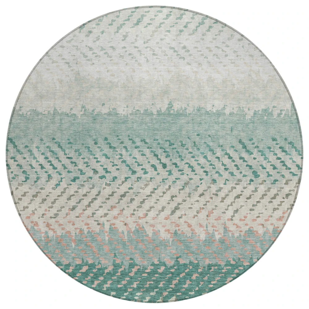 Chantille ACN2740 Turquoise 8' x 8' Rug
