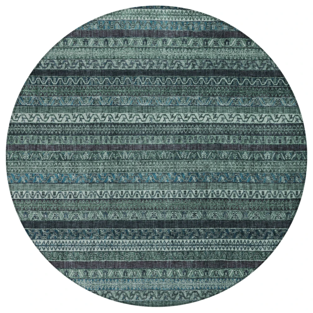 Chantille ACN2741 Teal 8' x 8' Rug