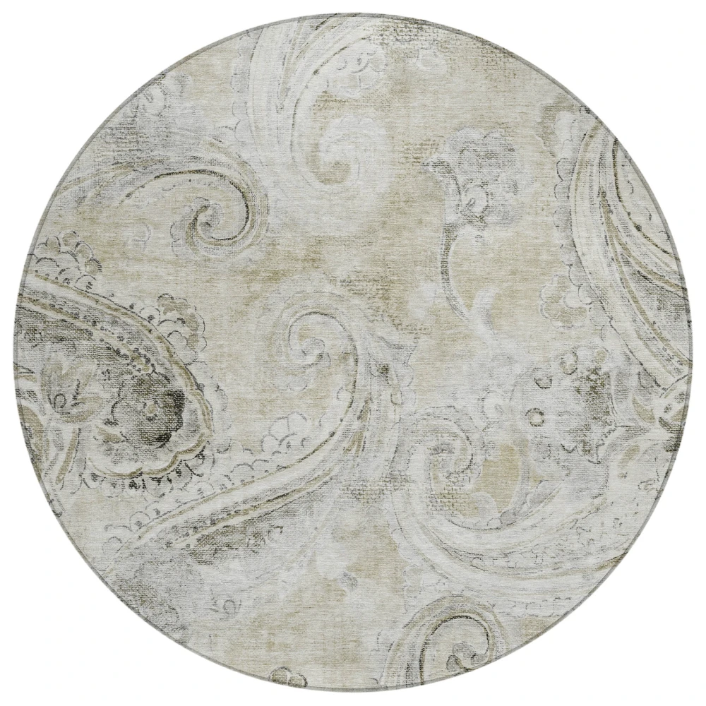 Chantille ACN2747 Khaki 8' x 8' Rug