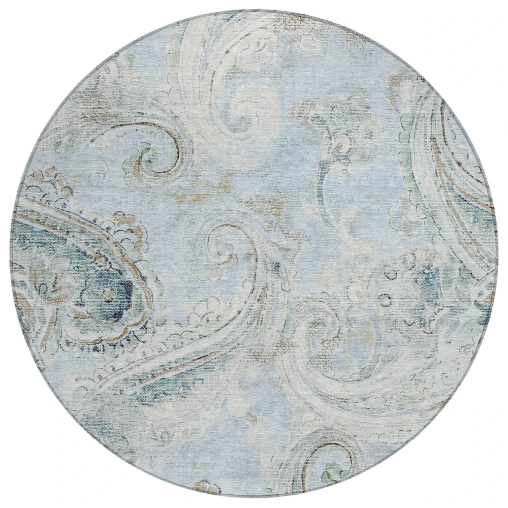 Chantille ACN2747 Sky 8' x 8' Rug