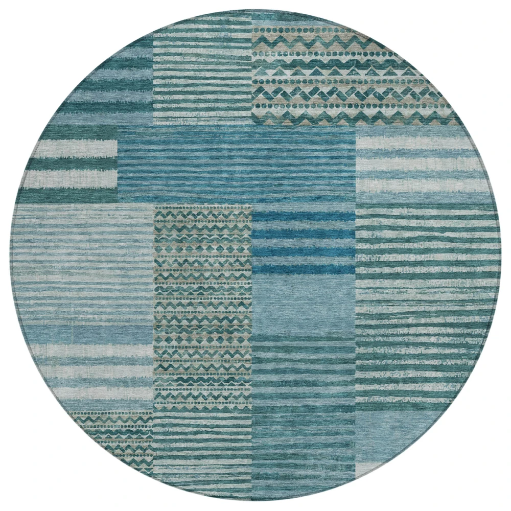 Chantille ACN2749 Teal 8' x 8' Rug