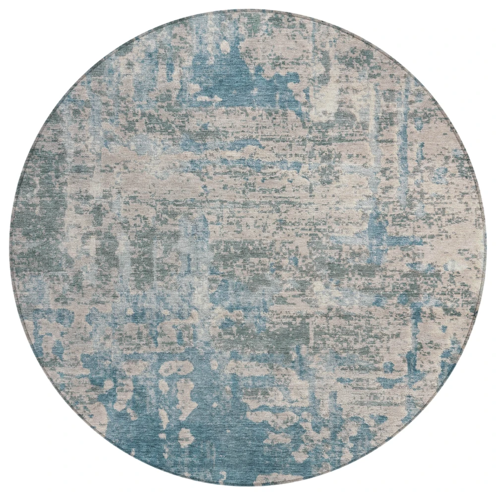 Chantille ACN2750 Teal 8' x 8' Rug