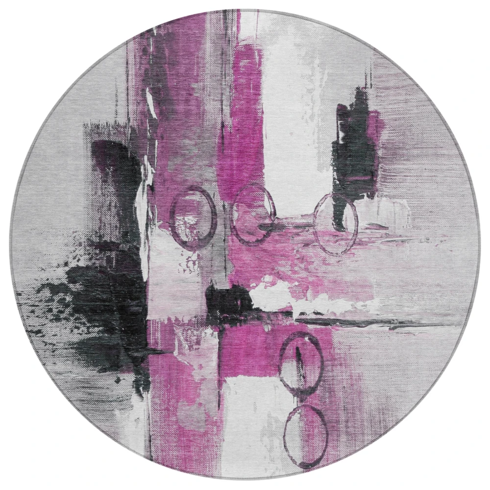 Chantille ACN2751 Pink 8' x 8' Rug