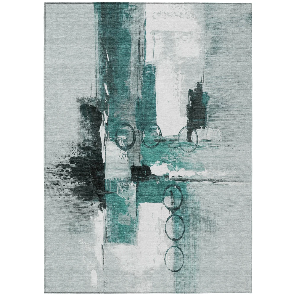 Chantille ACN2751 Teal 5' x 7'6