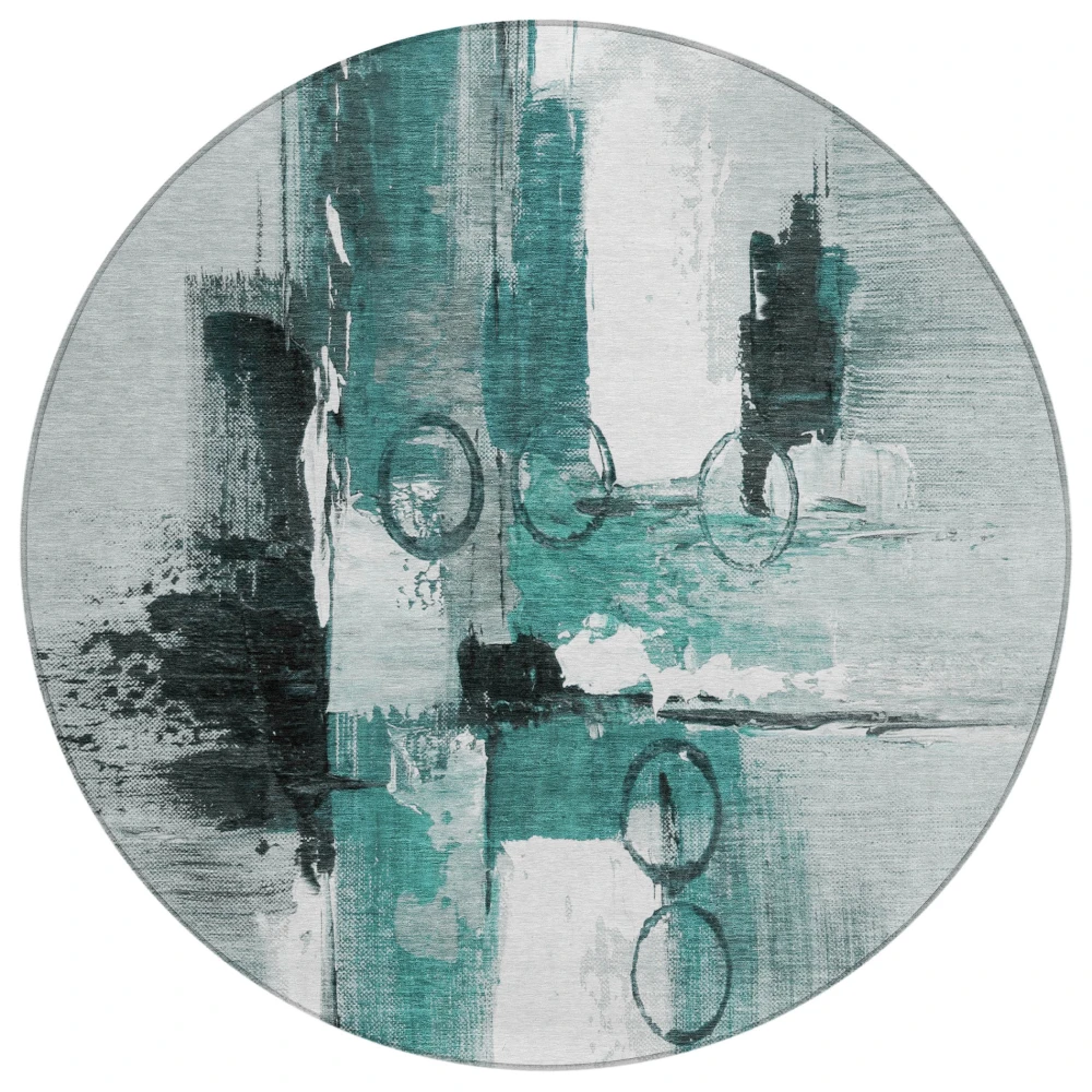 Chantille ACN2751 Teal 8' x 8' Rug