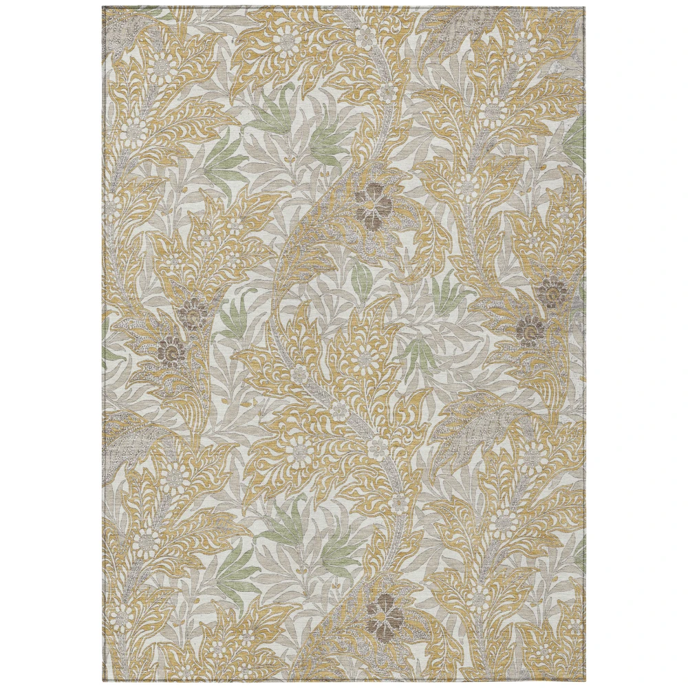 Chantille ACN2753 Gold 3' x 5' Rug