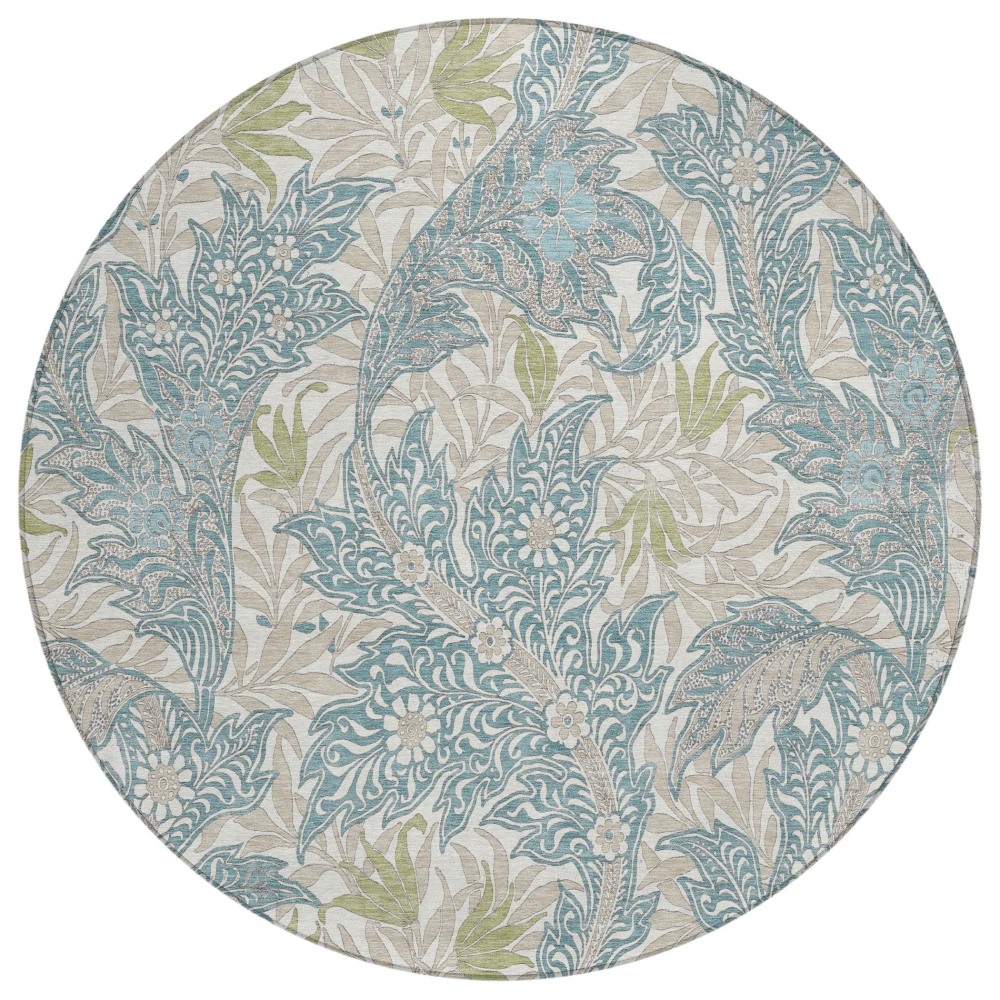 Chantille ACN2753 Teal 8' x 8' Rug