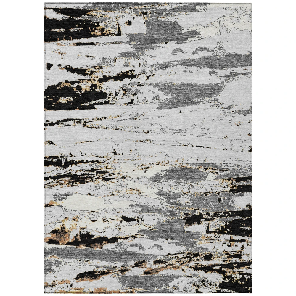 Chantille ACN2757 Black 3' x 5' Rug