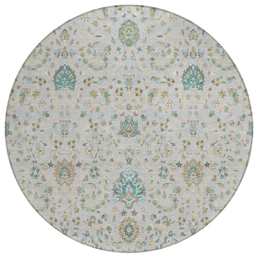 Chantille ACN2758 Silver 8' x 8' Rug