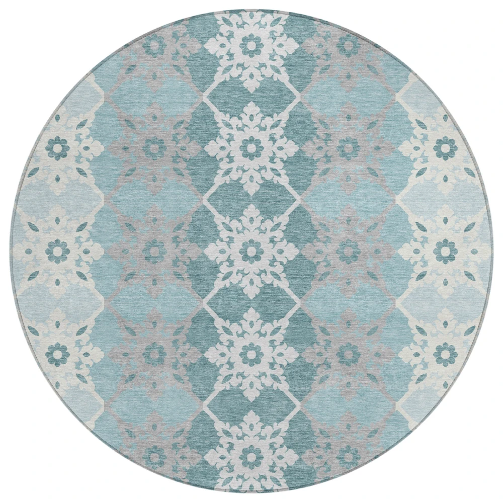 Chantille ACN2759 Aqua 8' x 8' Rug
