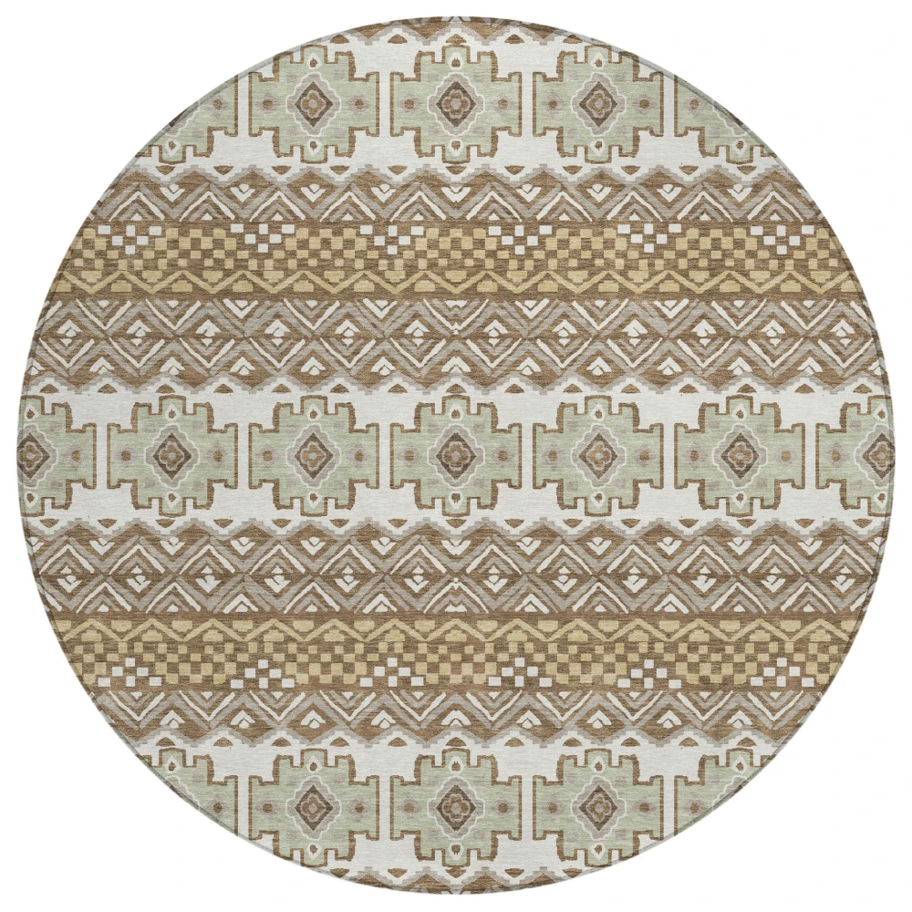 Chantille ACN2760 Brown 8' x 8' Rug