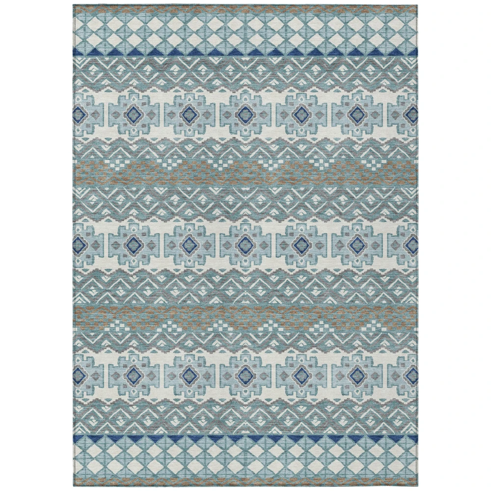 Chantille ACN2760 Teal 3' x 5' Rug