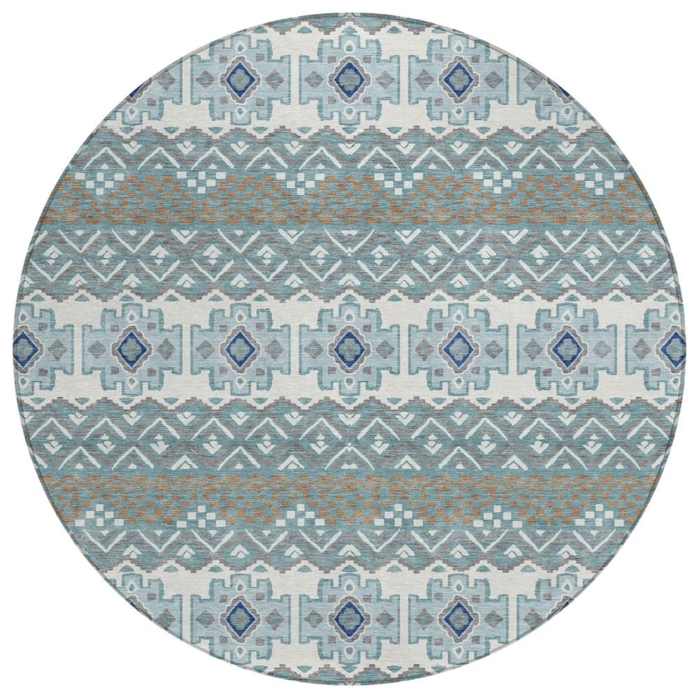Chantille ACN2760 Teal 8' x 8' Rug
