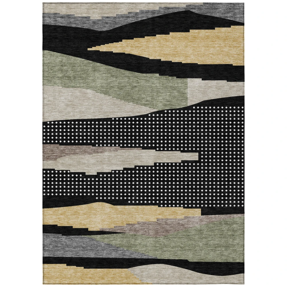 Chantille ACN2761 Black 3' x 5' Rug