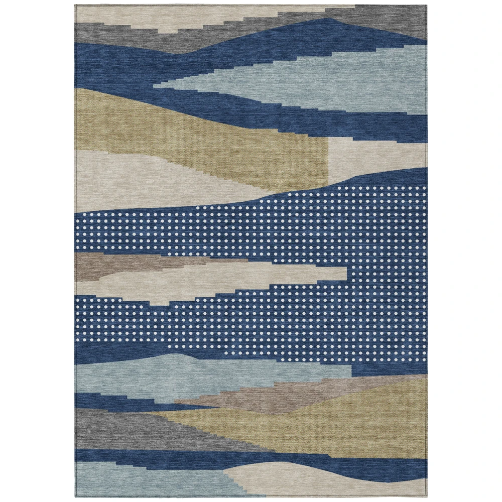 Chantille ACN2761 Navy 3' x 5' Rug