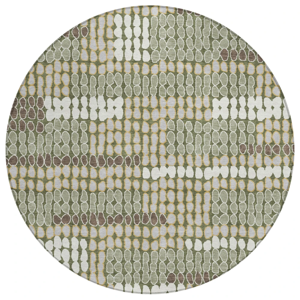 Chantille ACN2763 Olive 8' x 8' Rug