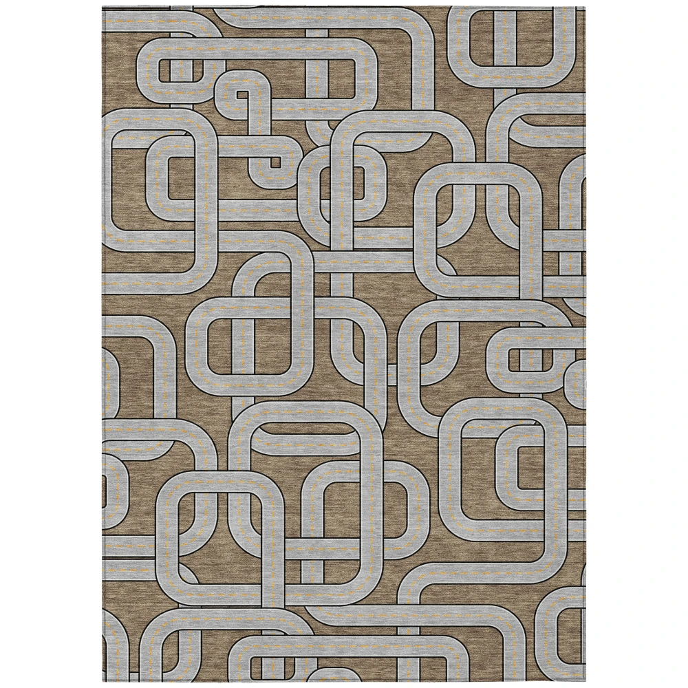 Chantille ACN2764 Mocha 5' x 7'6